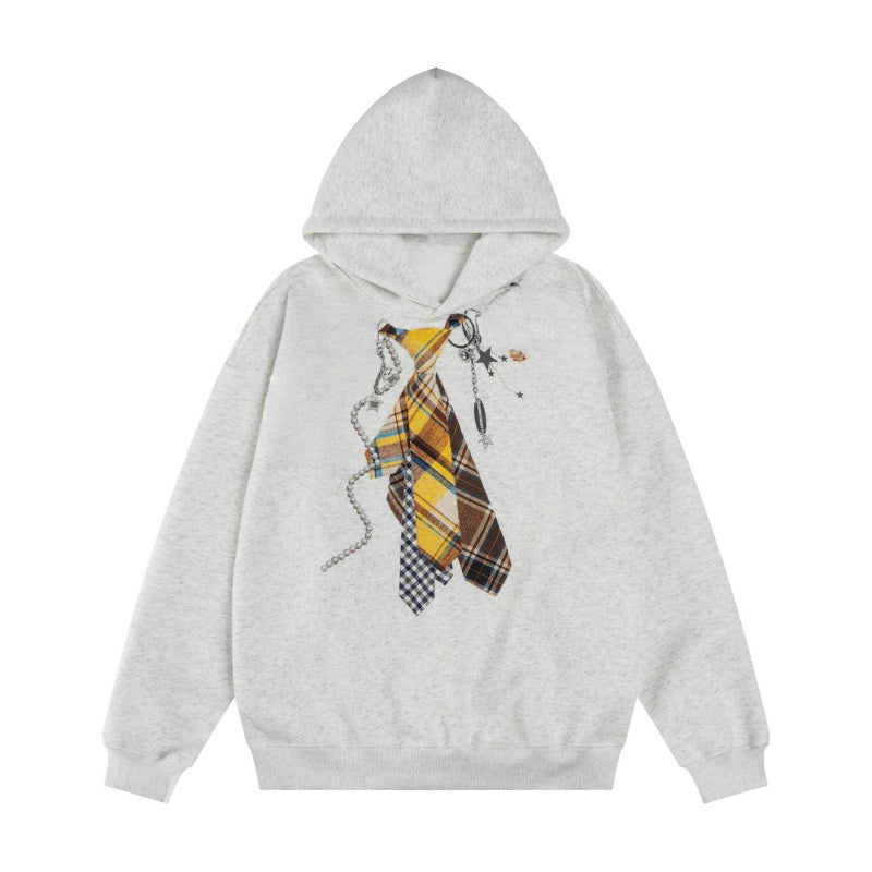 Casual Street Hoodie – Vibrant Tie-Dye Print